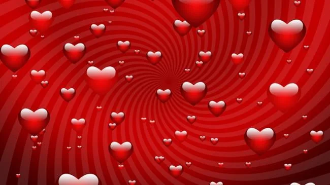Set kertas dinding komputer untuk Hari Valentine 14 Februari