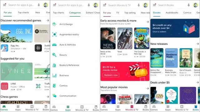 Google Play ストアの現在
