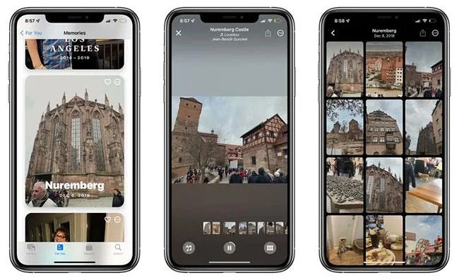 Ciri baharu dalam apl Photos pada iOS 15