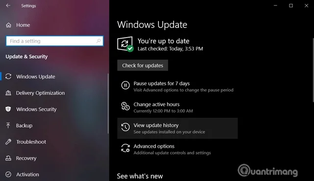 Windows 10 güncelleme geçmişi nasıl görüntülenir?