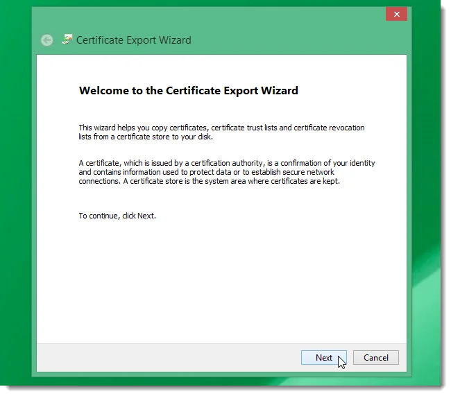Arahan untuk menggunakan EFS untuk menyulitkan fail dan folder pada Windows 8.1 Pro