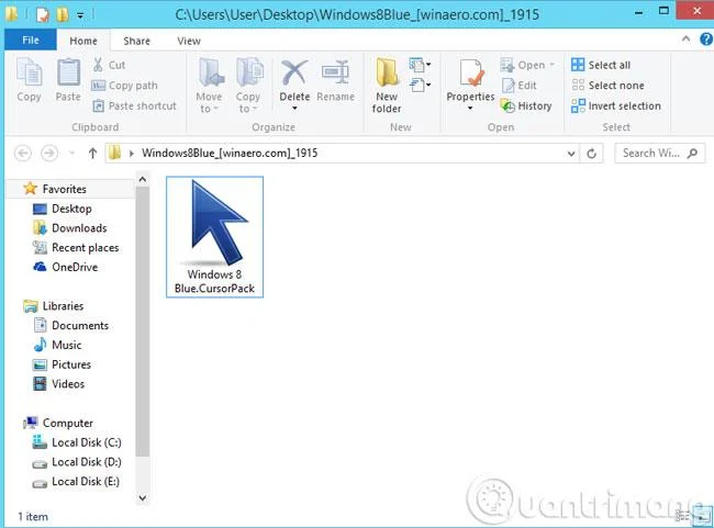 Arahan untuk menukar antara muka penunjuk tetikus pada Windows