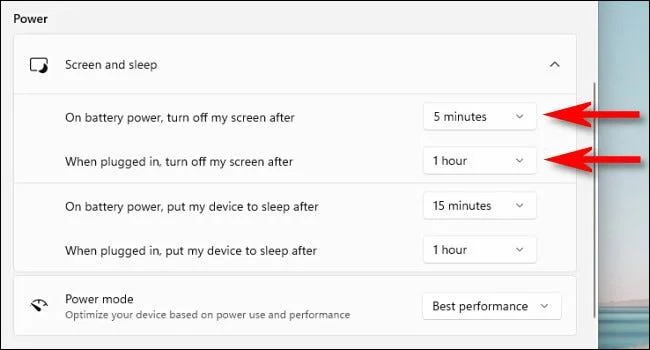 Windows 11 bilgisayarı otomatik olarak Uyku moduna geçecek şekilde nasıl ayarlanır