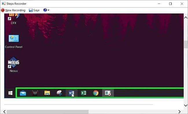 Arahan untuk mengambil tangkapan skrin yang mengandungi kursor tetikus dalam Windows