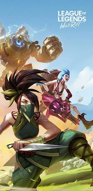 Lütfen PC ve telefonlar için League of Legends Wild Rift duvar kağıdı setini indirin