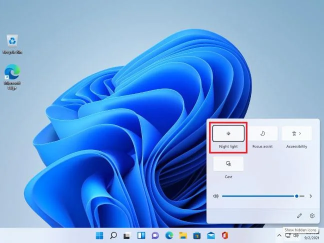 Windows 11'de Gece Işığı nasıl kullanılır