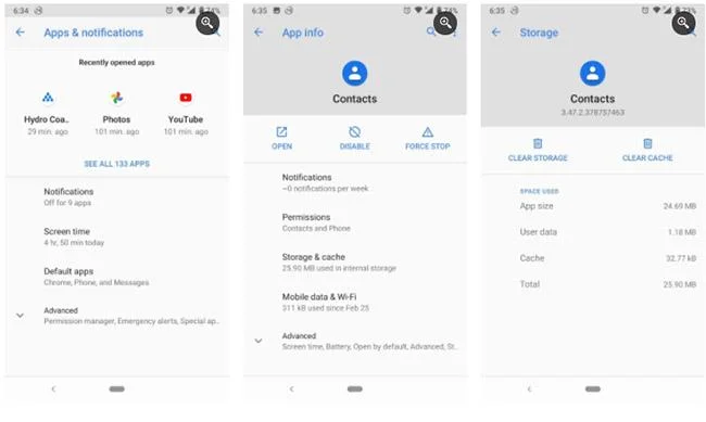 Come correggere l'errore Android.process.acore ha interrotto su Android