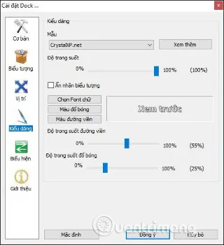 Cara membuat dok pada Windows menggunakan RocketDock