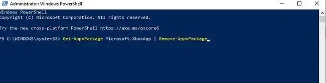 Bagaimana untuk mengalih keluar XBox sepenuhnya dari Windows 10