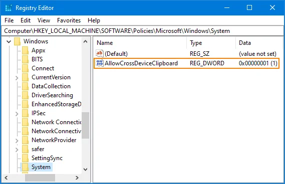 Windows 10'da pano senkronizasyonunu açmanın/kapatmanın 2 yolu