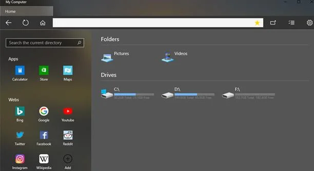 Windows 10'daki Dosya Gezgini'ne mükemmel bir alternatif olan Bilgisayarımı Deneyimleyin