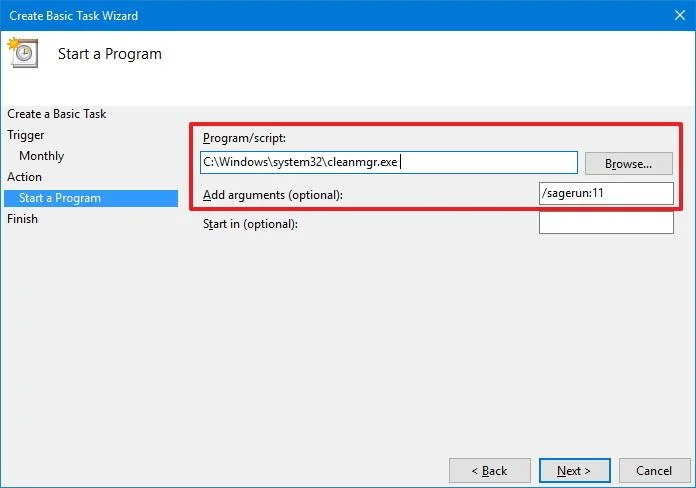 Kosongkan ruang cakera keras secara automatik pada Windows 10 dengan Pembersihan Cakera