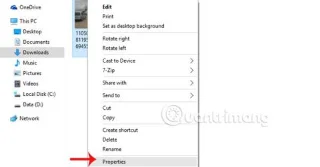 Bagaimana untuk melindungi maklumat peribadi daripada imej pada Windows 10