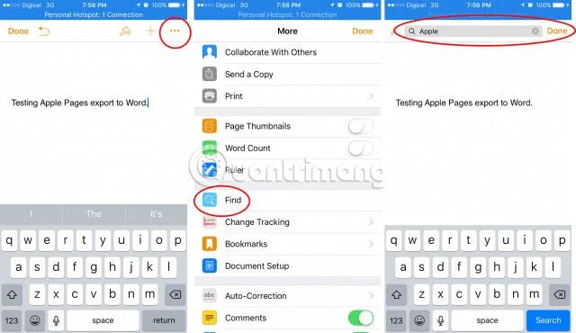Encuentra palabras específicas en páginas web con iOS y Android