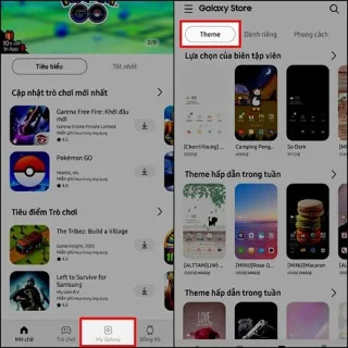 Bagaimana untuk memasang tema Krismas pada telefon Samsung Galaxy