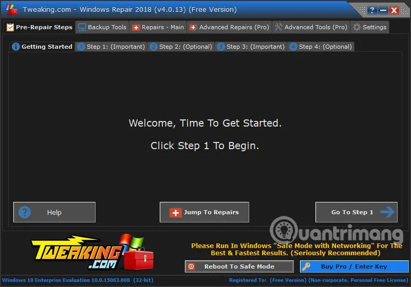 Cara menggunakan Pembaikan Windows untuk membetulkan ralat Windows