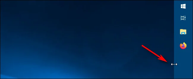 Windows 10'da Görev Çubuğunun yüksekliğini veya genişliğini değiştirme