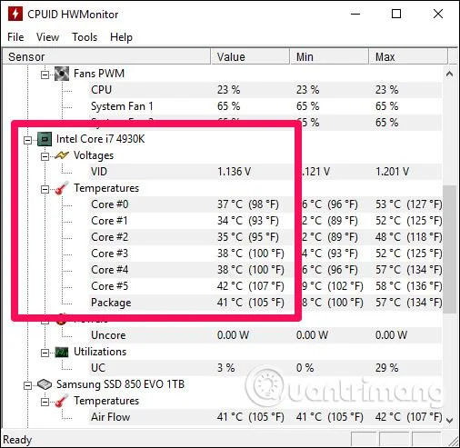 Bagaimana untuk menyemak suhu CPU komputer?