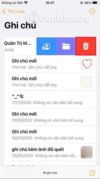 Cara membuat dan mengedit nota pada iPhone