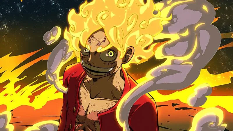 Luffy Gear 5 duvar kağıdı, Luffy Tanrısı Nika duvar kağıdı