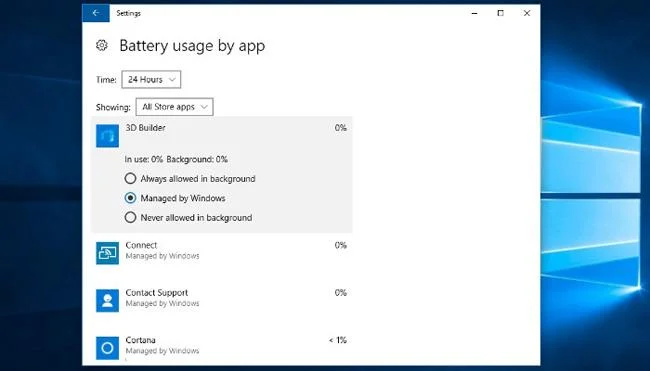 Adakah anda tahu bagaimana untuk meningkatkan hayat bateri komputer riba dalam Windows 10?