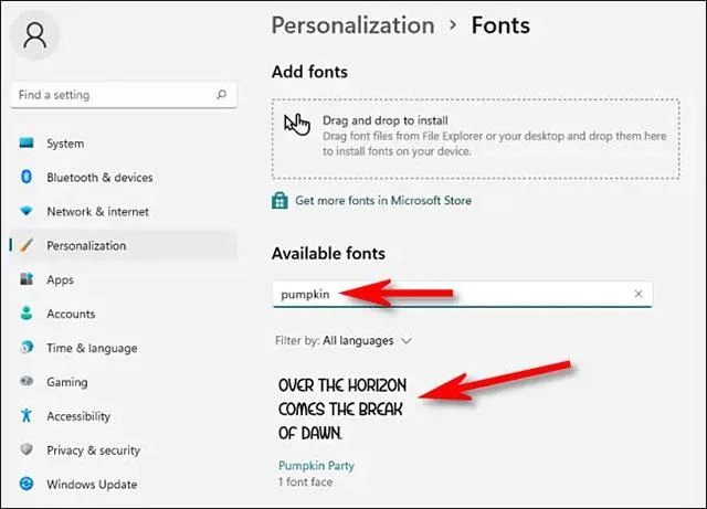 Windows 11'de yazı tipleri nasıl yüklenir (ve kaldırılır)