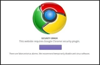 Beveiligingsfout oplossen: deze website vereist een Google Chrome-beveiligingsplug-in in browsers