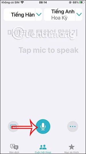Bagaimana untuk menterjemah secara langsung perbualan pada iPhone