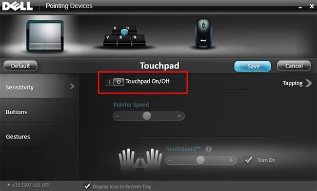 Bagaimana untuk melumpuhkan Touchpad secara automatik apabila menyambungkan tetikus pada Windows 10