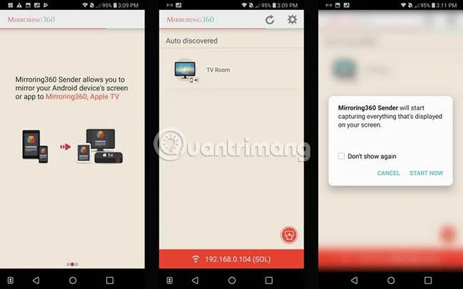 Comment diffuser depuis Android vers Airplay