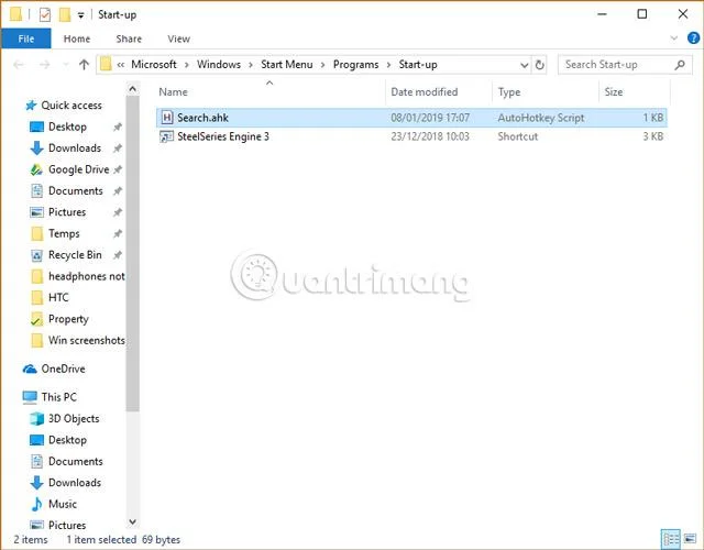 Bagaimana untuk menukar pintasan papan kekunci lalai dalam Windows 10