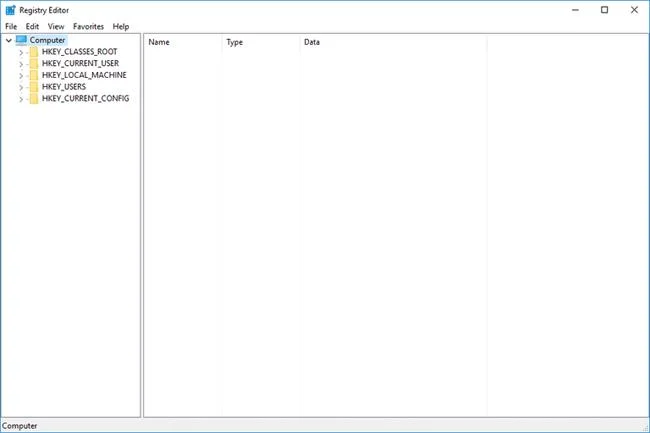Bagaimana untuk membuka Registry Editor pada Windows