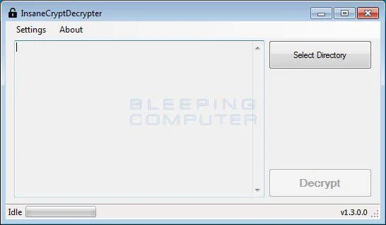 Bagaimana untuk menyahsulit perisian tebusan InsaneCrypt (Everbe 1.0)