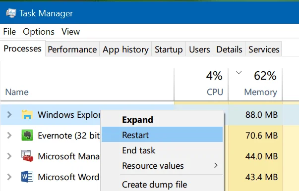 Comment récupérer l'icône Volume qui a disparu dans la barre des tâches de Windows 10 ?