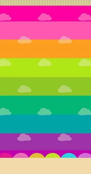 Kertas dinding pelangi, kertas dinding pelangi comel