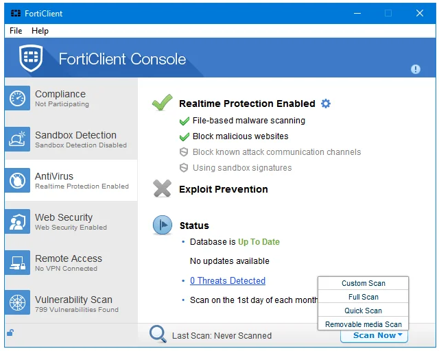 Kajian FortiClient: Program Antivirus Percuma Merentas Platform