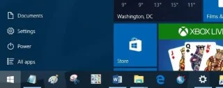 Windows 10 Başlat Menüsünde kayıp Dosya Gezgini simgesini geri yükleyin