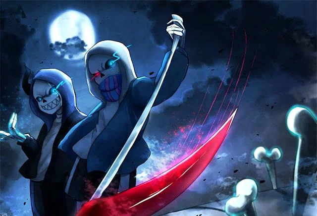 Kertas dinding sans, gambar sans sejuk, gambar sans undertale, kertas dinding Sans