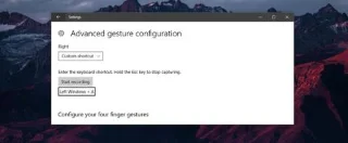 Windows 10da fare hareketlerine dokunmak için klavye kısayolları nasıl atanır