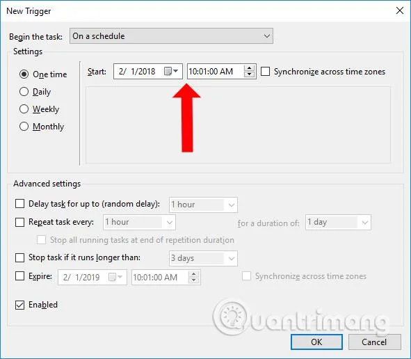 Automatikkan tugas Windows menggunakan Penjadual Tugas