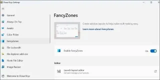PowerToys を使用して Windows でカスタム スナップ レイアウトを作成する方法