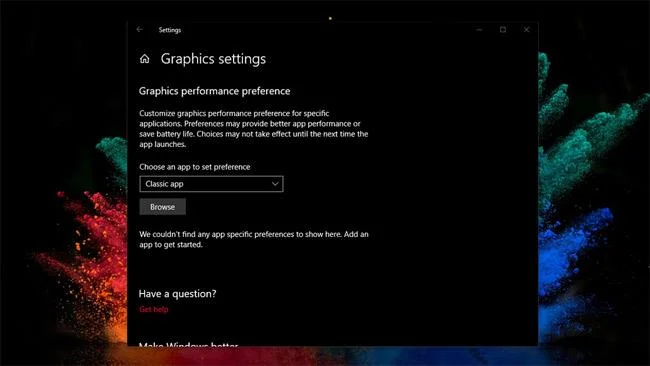 Bagaimana untuk meningkatkan prestasi permainan pada Windows 10 April 2018