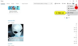 Windows 10daki Fotoğraflar uygulamasında ağ konumu indeksleme nasıl etkinleştirilir/devre dışı bırakılır