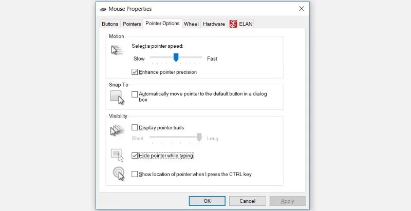 Bagaimana untuk membetulkan ralat hilang kursor tetikus pada Windows