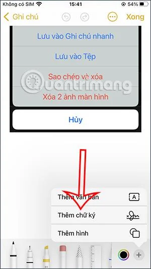Cómo insertar una firma en notas en iPhone