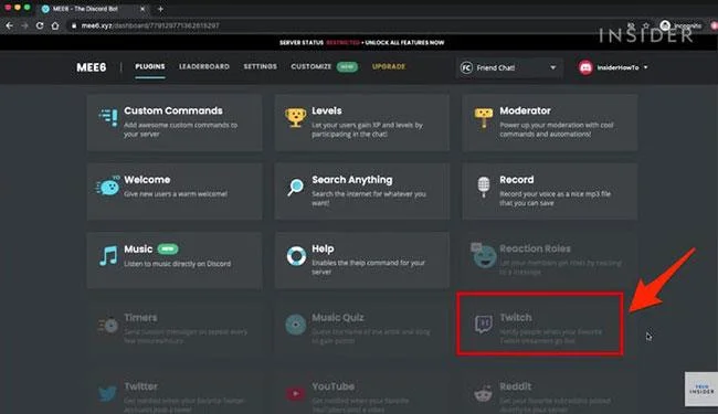 Bagaimana untuk menambah bot ke pelayan Discord