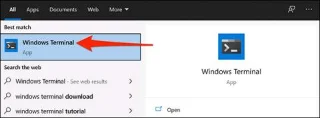 Comment réinitialiser le terminal Windows aux paramètres par défaut