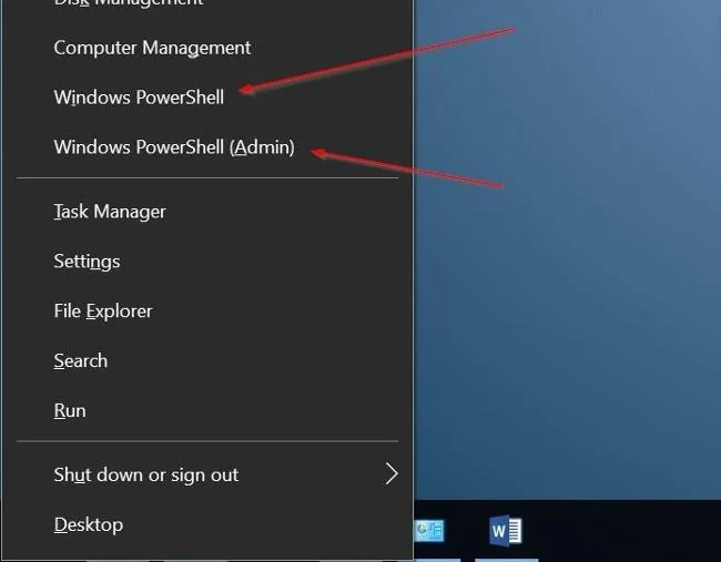 Tambahkan Prompt Perintah pada Menu Pengguna Kuasa (menu Win X) pada Windows 10