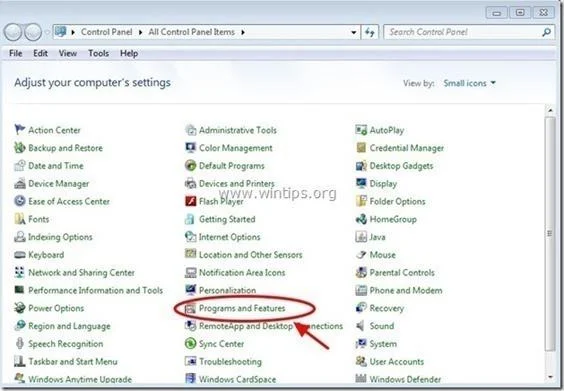 Berikut ialah cara untuk mengalih keluar perisian iklan VideoScavenger Toolbar