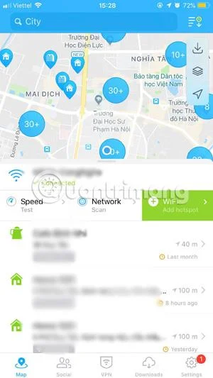 Cómo hackear la contraseña wifi con WiFi Map en todas partes